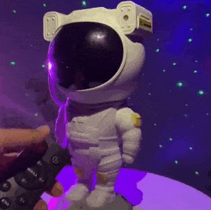 Proyector Astronauta Led Estrellas De Galaxia