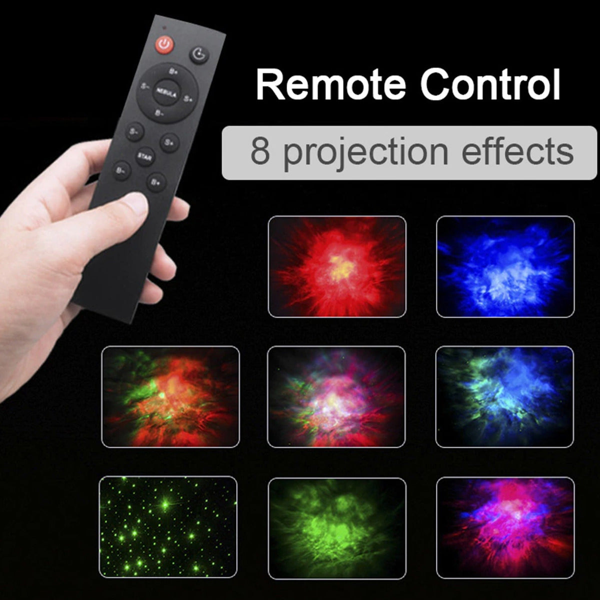 Proyector Astronauta Led Estrellas De Galaxia