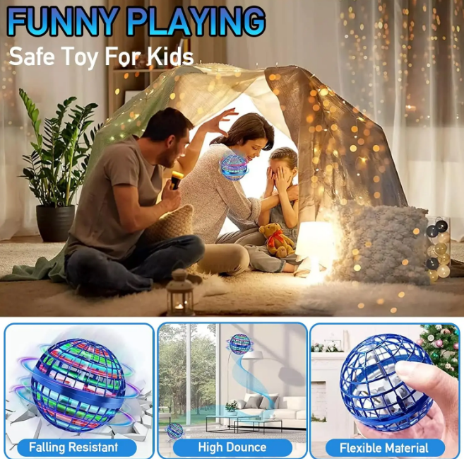 Bola Voladora Magica Drone Spinner Flynova Pro Boomerang