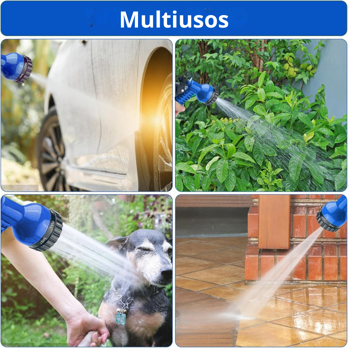 Manguera Extensible Flexible Magica Retractil Premium