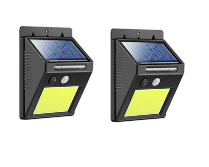 Foco Solar Led Exterior Con Sensor de Movimiento Automatico Inteligente Premium