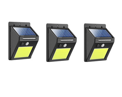 Foco Solar Led Exterior Con Sensor de Movimiento Automatico Inteligente Premium