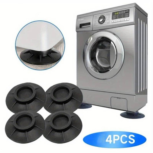 Soporte Base Para Lavadora Heladera Antivibración Anti Deslizamiento X4 Unidades