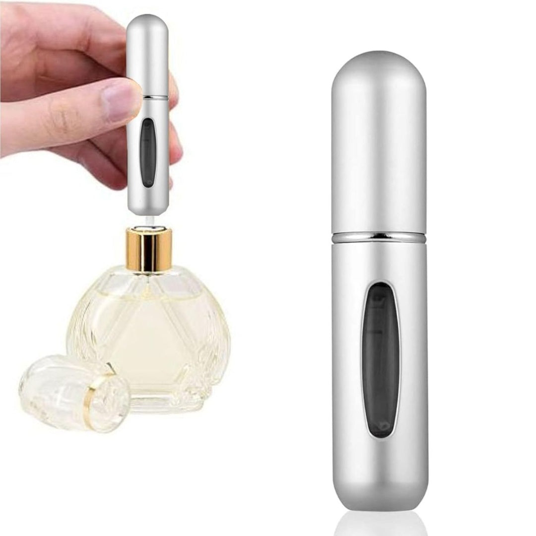 Mini Atomizador Frasco Dispensador Portatil Porta Perfume Recargable Cartera Viaje