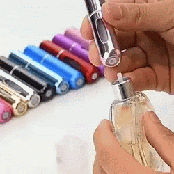 Mini Atomizador Frasco Dispensador Portatil Porta Perfume Recargable Cartera Viaje