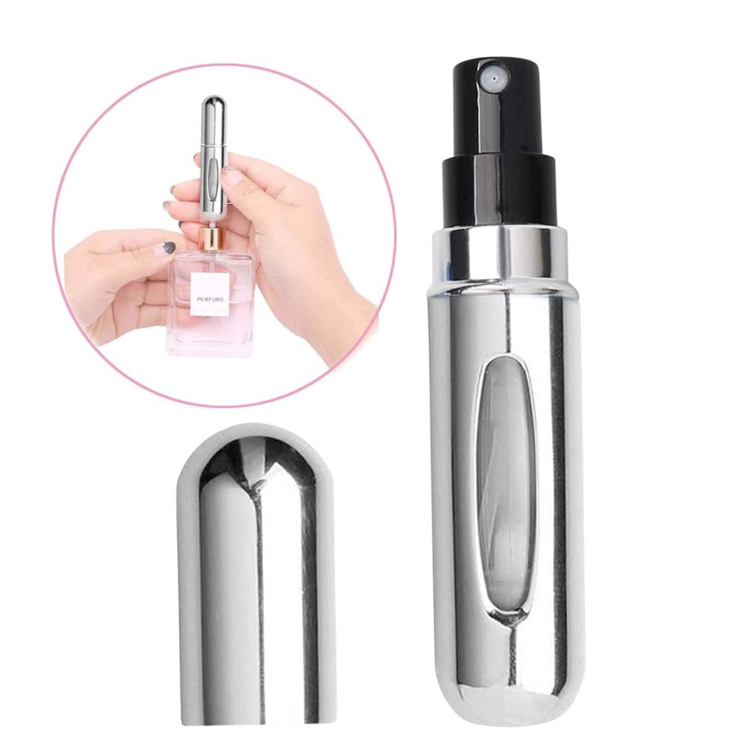 Mini Atomizador Frasco Dispensador Portatil Porta Perfume Recargable Cartera Viaje