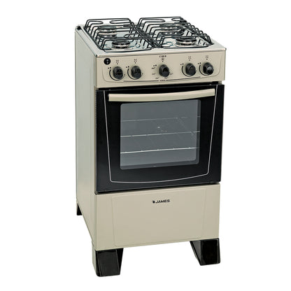 Cocina a Gas James C 105 B 4 Hornallas Supergás Premium