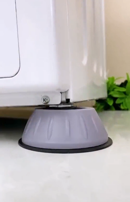 Soporte Base Para Lavadora Heladera Antivibración Anti Deslizamiento X4 Unidades
